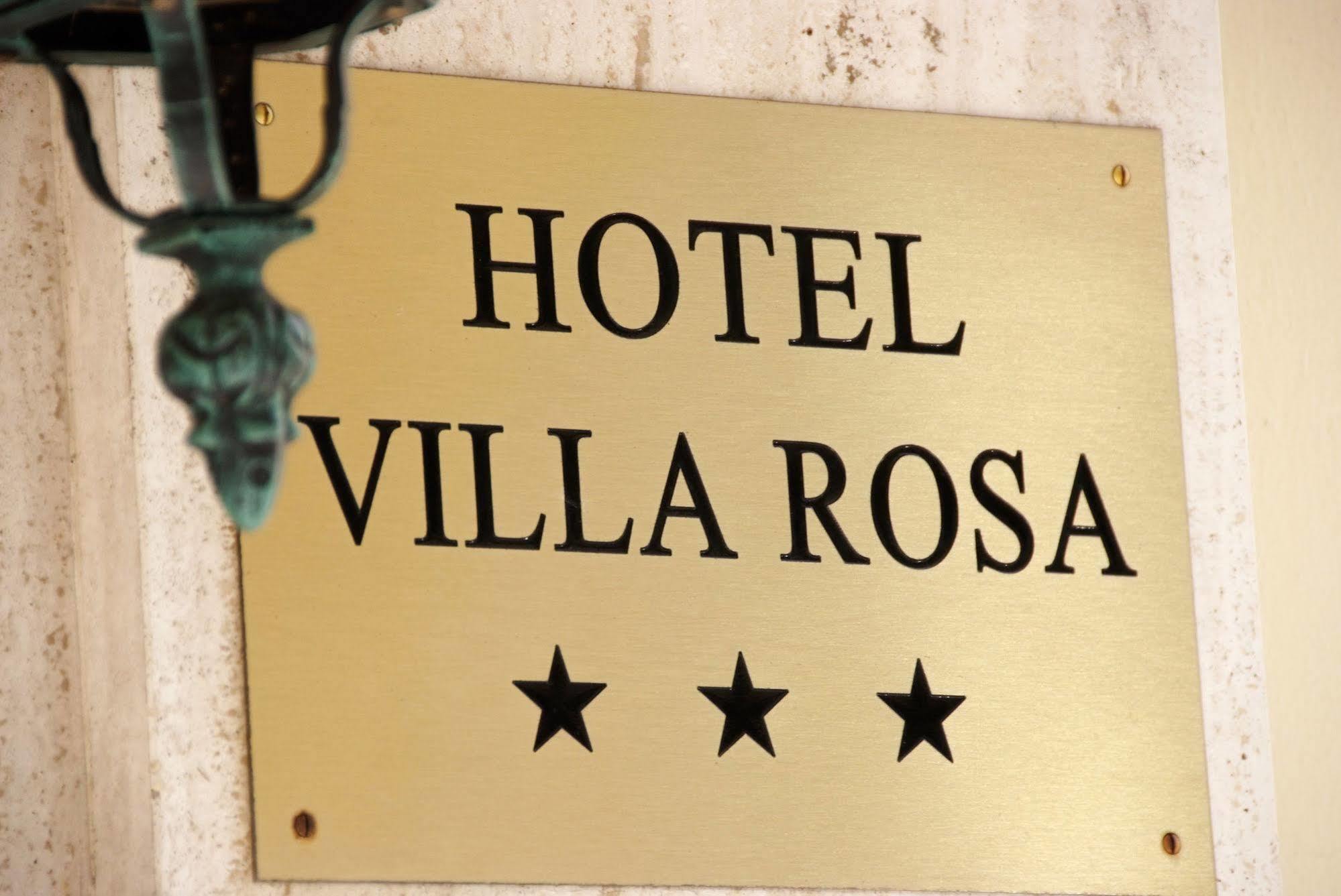 Hotel Villa Rosa Рим Екстериор снимка