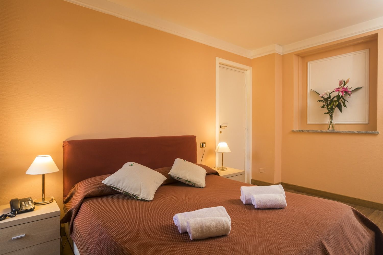 Hotel Villa Rosa Рим Екстериор снимка